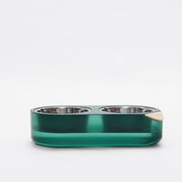 Pidan® Plato Doble Acero Inoxidable Mascotas Pequeñas S