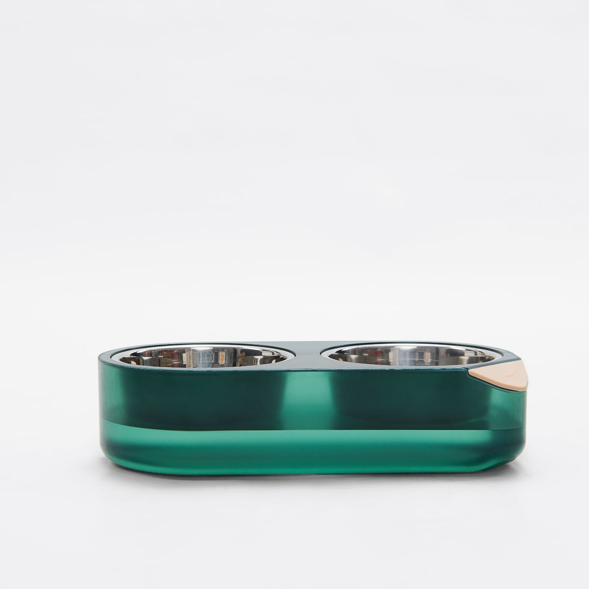 Pidan® Plato Doble Acero Inoxidable Mascotas Pequeñas S