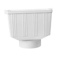 Ioensy - Conector De Drenaje De Bajante De Agua De Lluvia Sistema De Recolección De Agua De Lluvia Para Jardines Estilo C