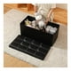 thumbnail image 3 of Puff Baul Silla Plegable Ecocuero Organizador 38cm X 76cm NEGRO, 3 of 3