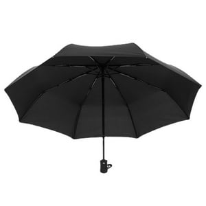 Veat00L - Paraguas Plegable Totalmente Automático, Paraguas De 8 Huesos, Una Sola Llave Para Abrir Y Cerrar, Fácil De Transportar, Para Sol Y Lluvia
