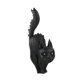 thumbnail image 1 of Estatua De Resina De Halloween, Adorno Coleccionable, Multiusos, Gato Negro En Miniatura De Halloween, 1 of 5