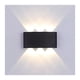 thumbnail image 2 of Set 2 Foco Led Aplique Pared 6 Leds Luz Fria Calida Exterior, 2 of 3
