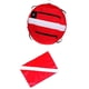 thumbnail image 5 of Boya Roja De Apnea Con Bandera De Buzo Para Buceo, Pesca Submarina, Snorkel, 5 of 5