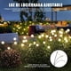 thumbnail image 2 of Estaca Solar Jardin Luces Led Calida Impermeable Exterior Esferas, 2 of 6