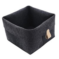 Bothyi - Cesta De Almacenamiento Frutas Maquillaje Caja Organizadora De Ropa Para Gabinete De Cocina Negro