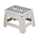 thumbnail image 2 of Taburete Plegable Para Acampar, Taburete Plegable Exterior Para Senderismo, Patio, Mochilero, 29cmx22cmx22cm, Color Blanco, 2 of 5