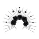 thumbnail image 2 of Gothic Halo Sun Diadema Hairband Flor Para Vacaciones Carnavales Roes Jugando, 2 of 5