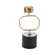 thumbnail image 2 of Porta velas metal dorado 20 cm, 2 of 2