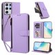 thumbnail image 2 of Funda con Billetera para [Samsung Galaxy S21 Ultra] con Bolsillo Zipper y Tarjetero Morado claro, 2 of 6