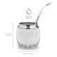 thumbnail image 5 of Set de Mate BALIBETOV de Acero Inoxidable 280 ml Blanco, 5 of 7