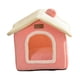 thumbnail image 2 of Cama Para Gatos Snooze, Caseta Para Dormir Extraíble, Casa Para Gatos Para Gatitos, Perros, Cachorros, Rosa, 2 of 6