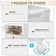 thumbnail image 1 of Organizador Plastico CTSNSLH 4 Niveles 93L Ruedas Blanco, 1 of 3