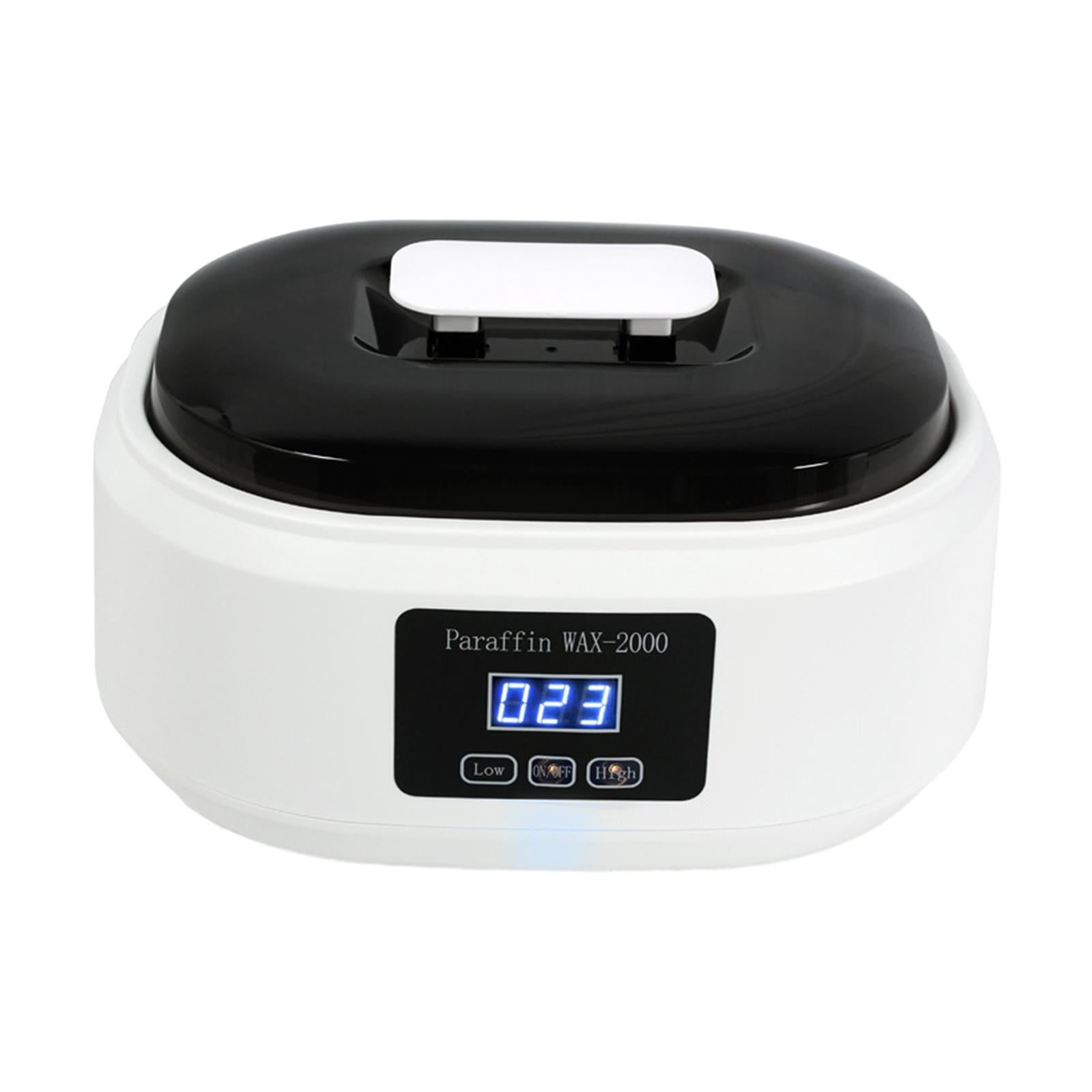 Magideal - Máquina Manual De Cera Caliente, Calentador De Cera De Parafina, Fusión De Cera, Máquina De Cera De Parafina Con Pantalla Táctil, Calentador De Parafi Blanco