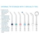 thumbnail image 3 of Irrigador bucal OraTec Viajet Ozone con 7 consejos especiales, 3 of 4