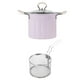 thumbnail image 4 of Olla Para Freír De 3 Litros Con Colador, Sartén De Cocina Para Freír, Fiesta, Cocina, Violeta, 4 of 5