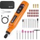 thumbnail image 1 of HARDELL Mini Cordless Rotary Tool, 4V 5-Speed, 42-Piece Mini Drill, 1 of 3