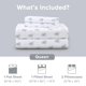 thumbnail image 5 of Juego de sábanas Comfort Spaces Queen Floral azul 4 piezas, 5 of 9