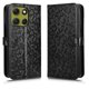 thumbnail image 1 of Funda Cartera Lunares Motorola Edge G86 Power 5G con Tarjetero, Correa y Soporte Negro, 1 of 6