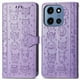 thumbnail image 4 of Funda Cartera FOXDOCK para Motorola Moto G 2025 , Flip PU con Relieve de Gatos y Perros, Tarjetero y Soporte, 4 of 6
