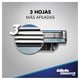 thumbnail image 4 of Pack Máquina de Afeitar Recargable + 2 Repuestos Mach3 AquaGrip con Mango Antideslizante, 1 Un, 4 of 5