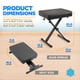 thumbnail image 2 of Banco para teclado Pyle, ajustable, acolchado, estilo X, 3 alturas, 2 of 5