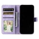 thumbnail image 5 of Funda Cartera para iPhone 16 Tapa con Ranuras, Soporte y Correa Morado, 5 of 5