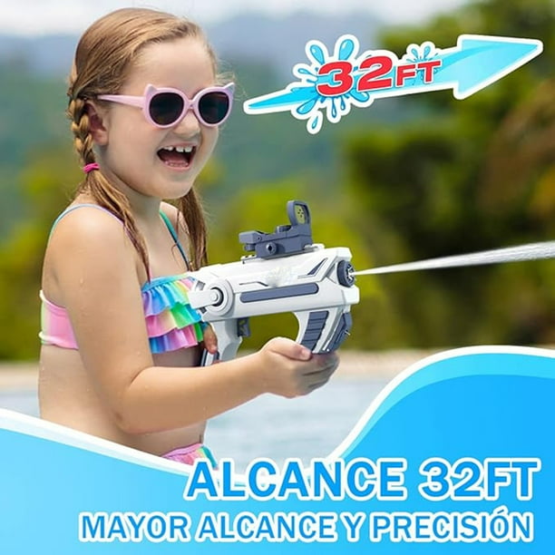 Pistolas De Agua, Pistola De Agua Eléctrica Recargable Water Gun