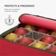 thumbnail image 4 of Caja de almacenamiento para adornos navideños ZOBER Stores 64 adornos, 4 of 8