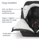 thumbnail image 3 of Asiento de coche infantil CozyGanoosh UPPAbaby para Aria y Mesa, 3 of 6