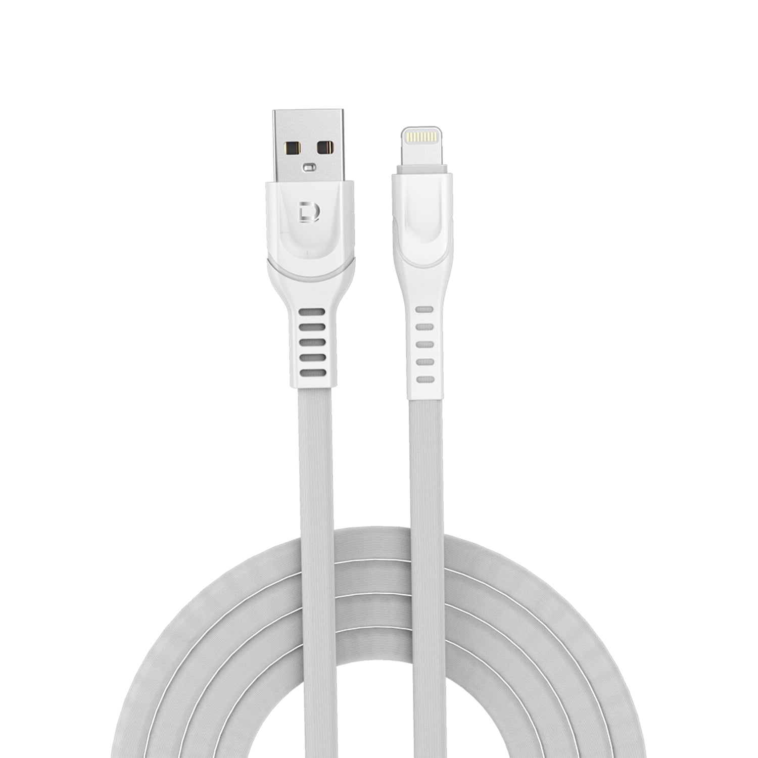Cable Lightning 2.4a Blanco 1 Metro Datacom
