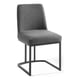 thumbnail image 1 of Silla auxiliar de comedor Modway Amplify tapizada en color negro carbón, 1 of 9