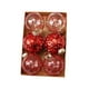 thumbnail image 4 of 6 Piezas De Adornos De Bolas Navideñas Colgantes Para Bodas, Hogar, Año Nuevo, Rojo, 4 of 5