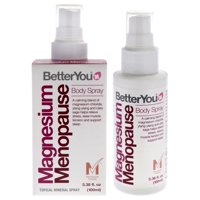 Spray Corporal Para La Menopausia De Betteryou Para Es: Spray Corporal De 3,38 Oz