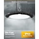 thumbnail image 5 of Lámpara LED High Bay Sunco, 150 W, 19500 lm, 6000 K, IP65, resistente al agua, 5 of 7