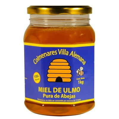 Miel De Ulmo Frasco 1 Kg Colmenares