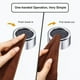 thumbnail image 2 of 1/3/8pcs Kitchen Towel Holder, Self Adhesive Wall Dish Towel Hook, Round Wall Mount Towel Holder For Bathroom, Kitchen And Home, Wall, Cabinet, Garage, No Drilling Required, 2 of 3