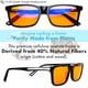 thumbnail image 2 of Gafas De Lectura Con Bloqueo De Luz Azul +2 5 Naranja, 2 of 9