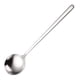 thumbnail image 1 of XmhyTop 4 piezas Cucharas Redondas de Acero Inoxidable Plateado, 19.5x4.5 cm - Ideal para Sopas, Guisos y Servicio Elegante en Hogar y Restaurantes, 1 of 5