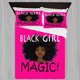 thumbnail image 1 of Black Girl African Pink Background Full Bedding Duvet Cover Set 3-Piece Bedding Set (1 Duvet Cover + 2 Pillow Shams), 1 of 5