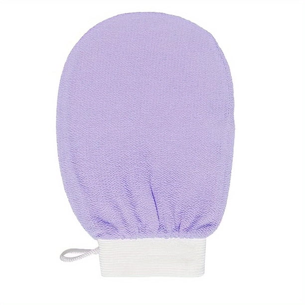 Reveal Your Natural Glow: Korean Exfoliating Mitts for Microdermabrasion & Spray Tan Removal!