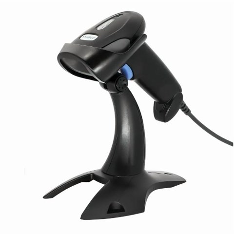 Genérico - Lector Codigo De Barra Laser Usb Con Base