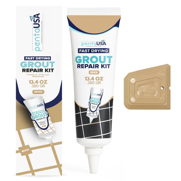 Sellador de reparación de lechada para azulejos PENTAUSA 380 g Beige cálido