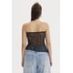 thumbnail image 3 of Polera Mujer Strapless Encaje Negro, 3 of 4