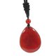 thumbnail image 3 of Colgante De Gota De Agua, Collar De Piedra, Joyería Artesanal, Resistente Para Unisex, Ajustable, Rojo, 3 of 5