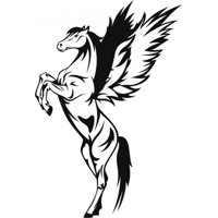 Rienda Libre Graphics - Decomural Pegasus Fairy Tale Ws-17885