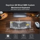 thumbnail image 3 of Teclado Keychron Q8 Cableado 65 % Alice QMK/VIA Gris Plateado, 3 of 8