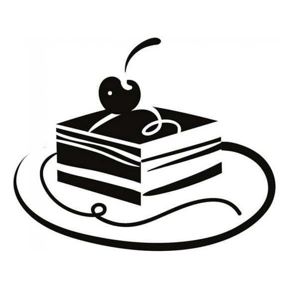 Decomural Cherry Cake Dessert Kitchen Cafe WS-17154