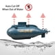 thumbnail image 3 of Submarino RC Tsiodot 6CH Impermeable Juguete de Buceo Azul, 3 of 7