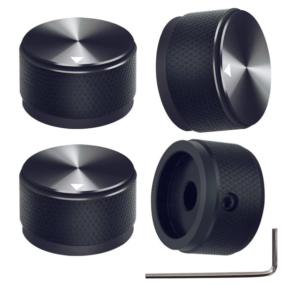 Perillas para guitarra mxuteuk, control de potenciómetro de aleación de aluminio
